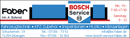 Bosch Service Faber Ditzingen