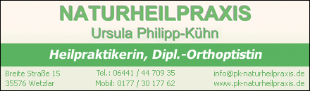 Naturheilpraxis Ursula Philipp-Kühn Wetzlar