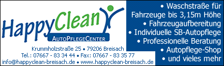 Happy Clean Auto Pflege Center Breisach am Rhein