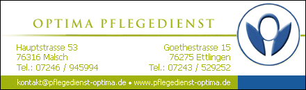 Pflegedienst Optima Malsch