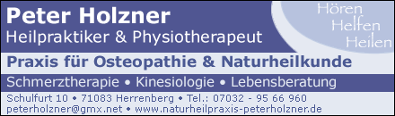 Praxis für Osteopathie und Naturheilkunde Herrenberg