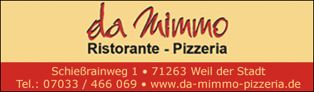 Ristorante Pizzeria Da Mimmo Weil der Stadt