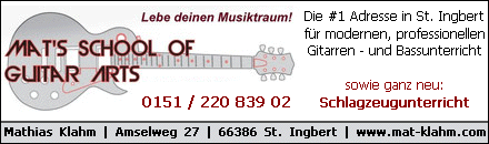 Mat's School Of Guitar Arts St. Ingbert