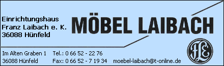 Möbel Laibach Hünfeld