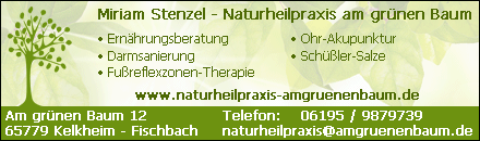 Darmgesundheit am grünen Baum Kelkheim-Fischbach