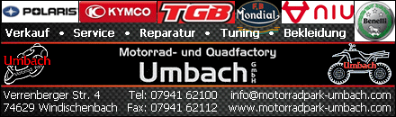 Motorrad- und Quadfactory Umbach Windischenbach