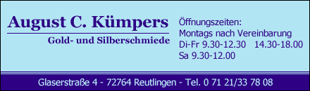 Goldschmiede Kümpers