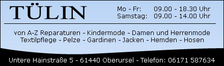 Änderungsschneiderei Oberursel