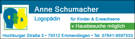 Anne Schumacher Logopädie Emmendingen