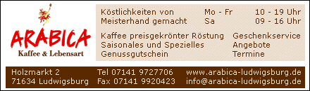 Kaffee Ludwigsburg