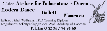 Atelier für Bühnentanz