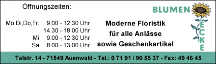 Blumen Ecke