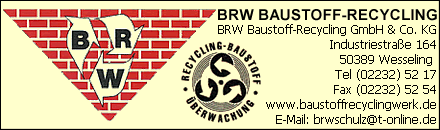 Baustoff-Recycling