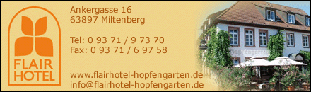 Flair Hotel Hopfengarten Miltenberg