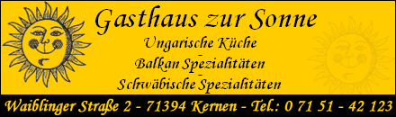 Gasthaus Zur Sonne - Kernen