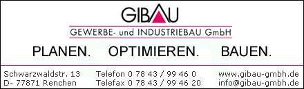 GIBAU Gewerbe und Industriebau Renchen