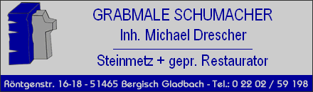 Grabmale Schumacher