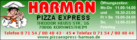 Harmann Pizza Express