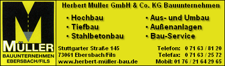 Bauunternehmen Müller