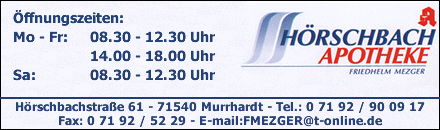 H&ouml;rschapotheke - Murrhardt