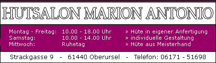 Hutsalon Oberursel