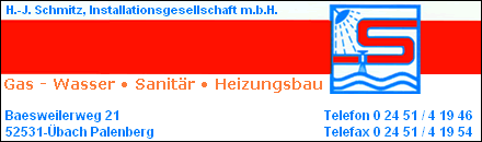 Installation Schmitz