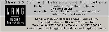 Lang Küchen Accessoires Pfungstadt