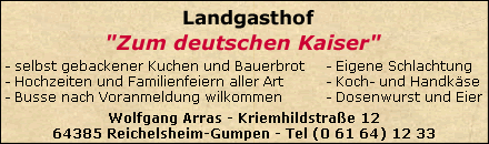 Landgasthof zum deutschen Kaiser