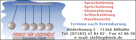 Logopädie Stefi - Althütte
