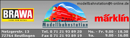 Modellbahnstation