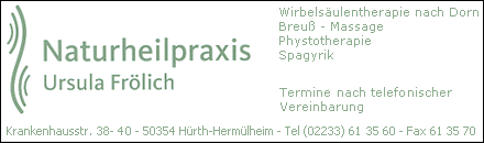 Naturheilpraxis Fröhlich