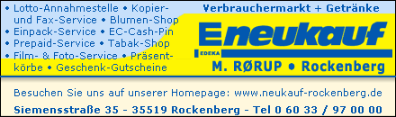 Edeka Rockenberg
