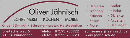 Schreinerei Winnenden