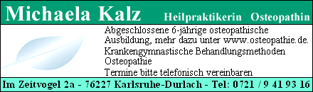 Osteopathie Kalz