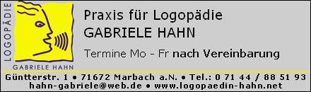 Praxis für Logopädie Hahn
