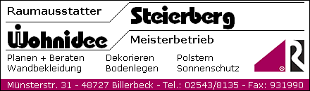 Raumausstatter Steierberg - Billerbeck