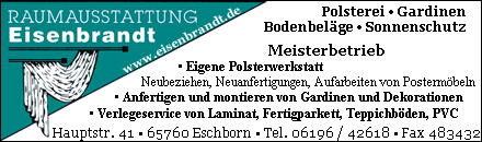 Raumausstattung Eisenbrandt - Eschborn