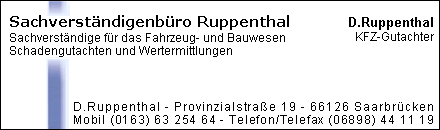 Sachverständigenbüro Ruppenthal