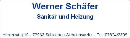 Sanitär Haustechnik Schäfer