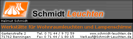 Schmidt Leuchten Benningen