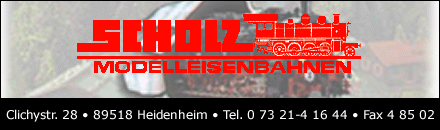 Scholz Modeleisenbahnen Heidenheim