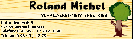 Schreinerei Roland Michel