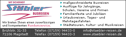 Busunternehmen Magstadt