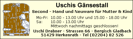 Uschi's Gänsestall