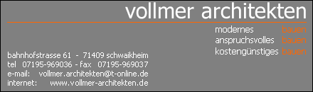Vollmer Architekten