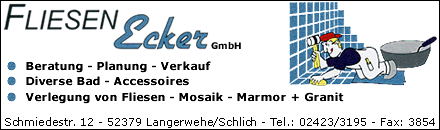 Fliesen Ecker GmbH - Langerwehe