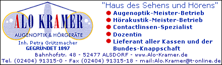 Augenoptik und H&ouml;rger&auml;te Kramer