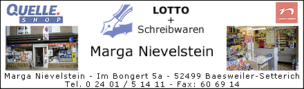 Quelle Shop - Lotto - Schreibwaren - Neckarmann - Nievelstein - Baesweiler