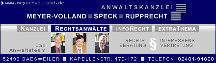 Meyer-Volland Speck Rupprecht - Baesweiler