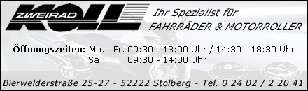 Zweirad Koll - Stolberg